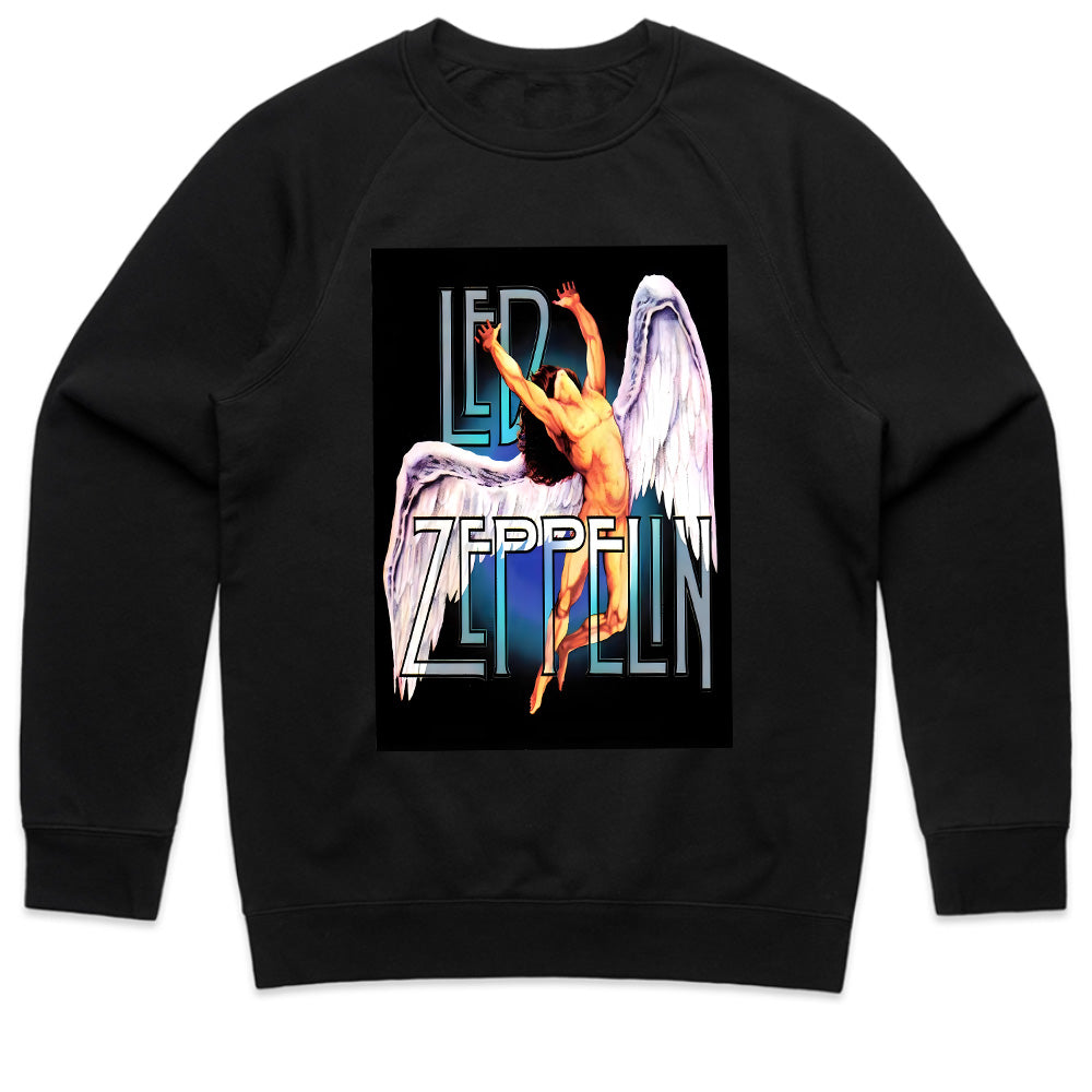 Led Zeppelin "Swan Song" Classic Rock T-Shirt – Iconic Angel Artwork