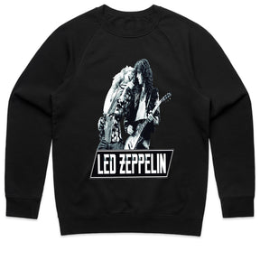 Led Zeppelin Classic Rock Duo T-Shirt – Iconic Live Performance Tribute