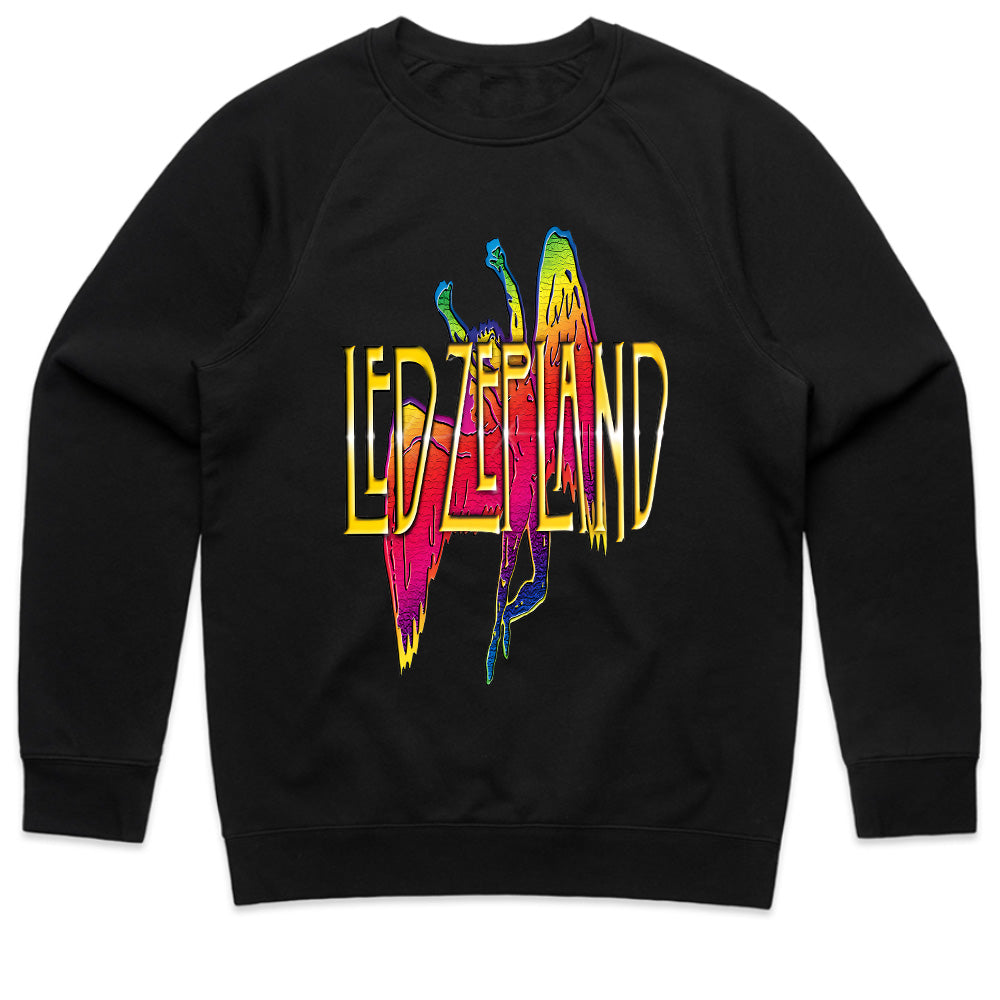 Led Zeppelin Psychedelic Art T-Shirt – Vibrant Retro Rock Design