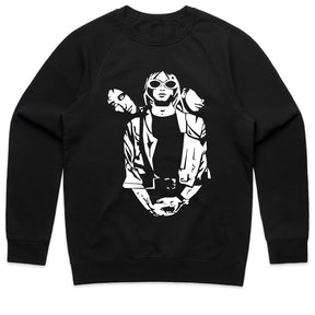 Nirvana Minimalist Stencil T-Shirt – Grunge Rock Tribute