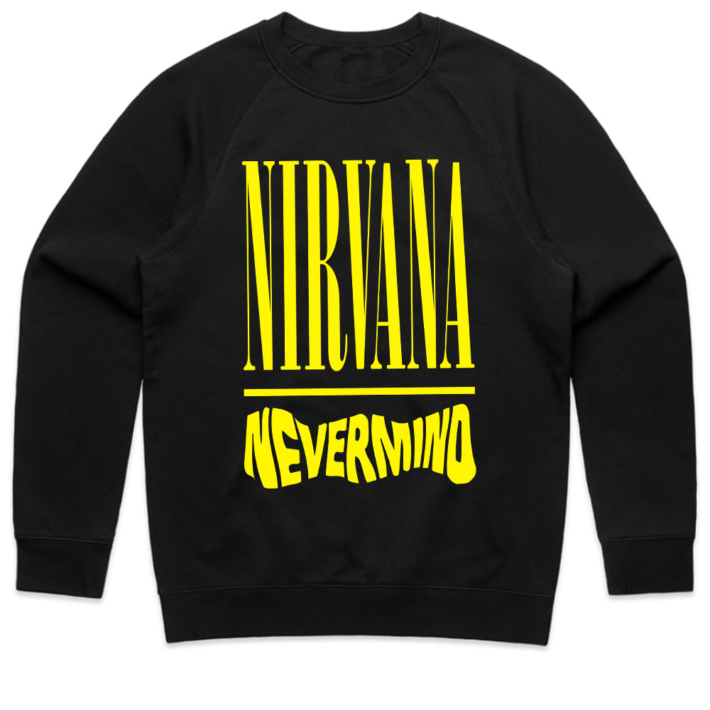 Nirvana "Nevermind" Minimalist Logo T-Shirt – Classic Grunge Tribute