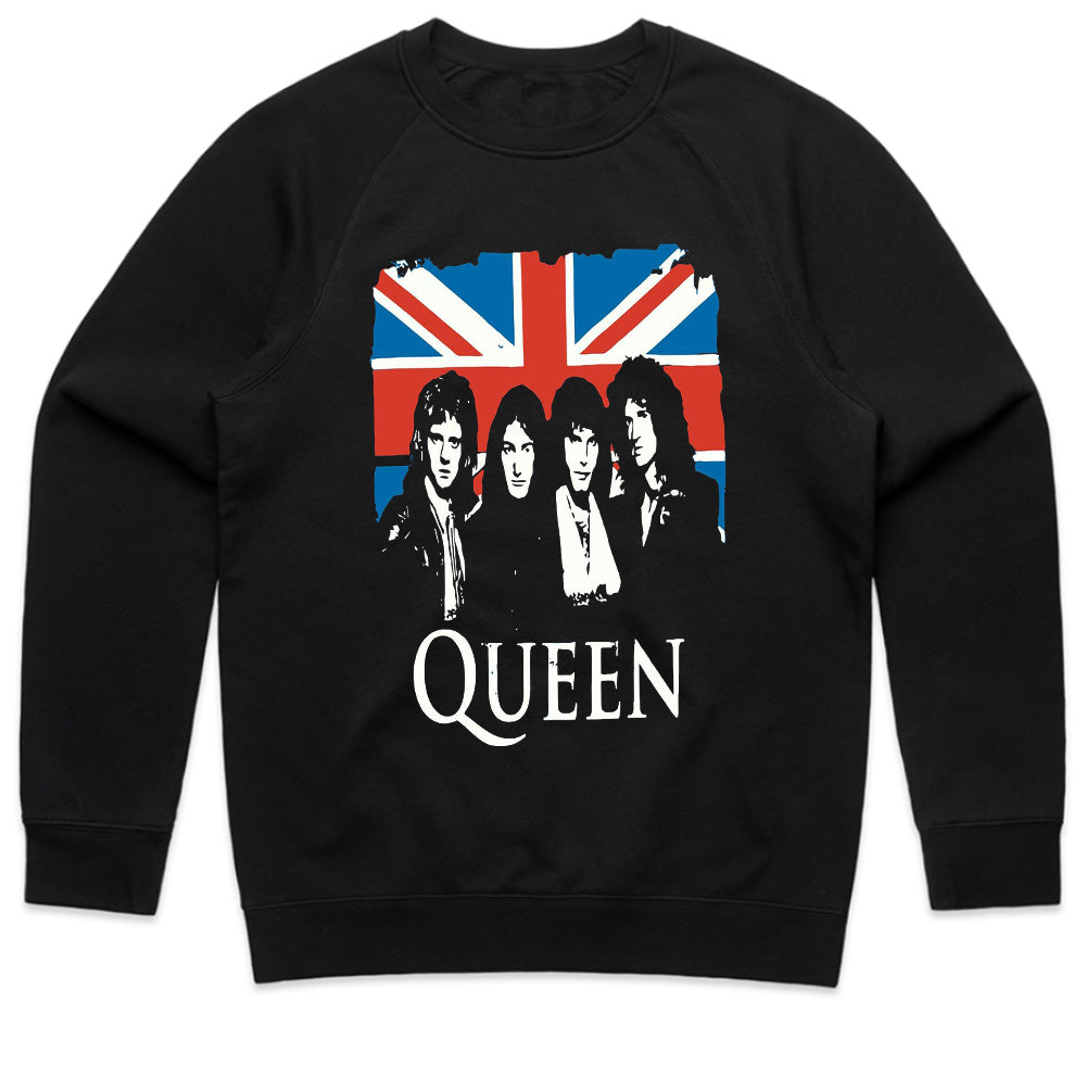 Queen Union Jack T-Shirt – Classic British Rock Tribute