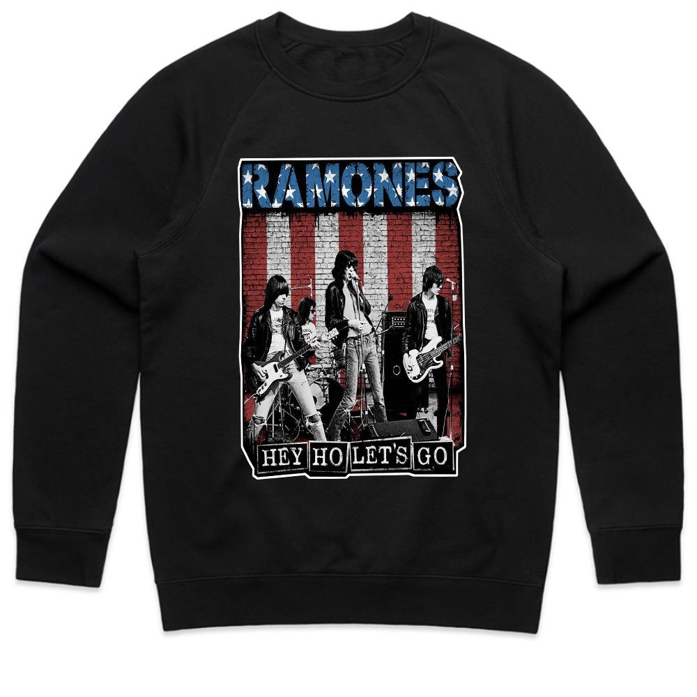 Ramones "Hey Ho, Let’s Go" American Flag T-Shirt