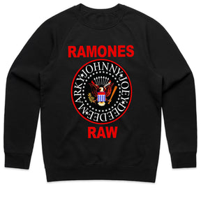 Ramones "Raw" T-Shirt – Classic Punk Rock Eagle Logo Tee