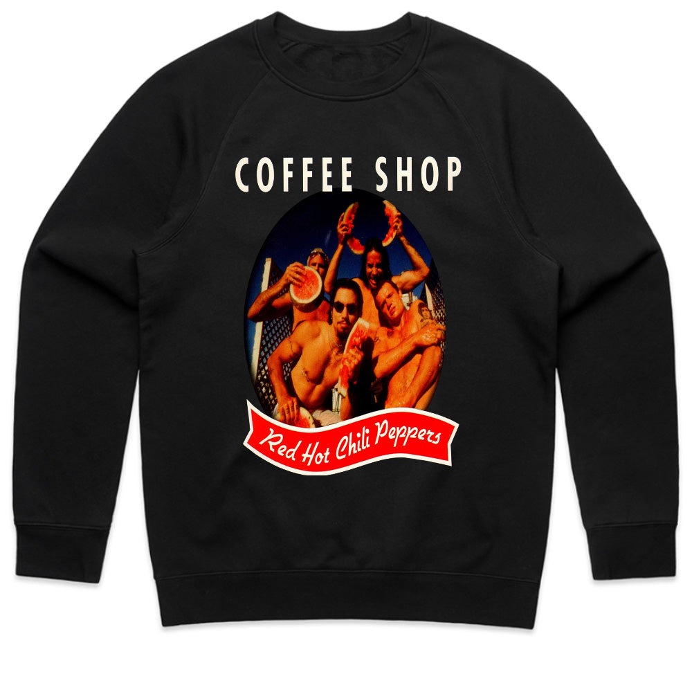 Red Hot Chili Peppers "Coffee Shop" T-Shirt – Vintage Funk Rock Band Tee