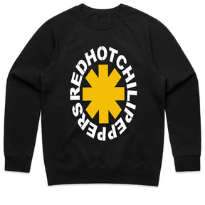 Red Hot Chili Peppers Yellow Asterisk Logo T-Shirt – Classic Rock Band Tee
