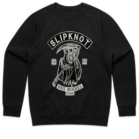 Slipknot “Des Moines Reaper” Vintage Biker-Style T-Shirt