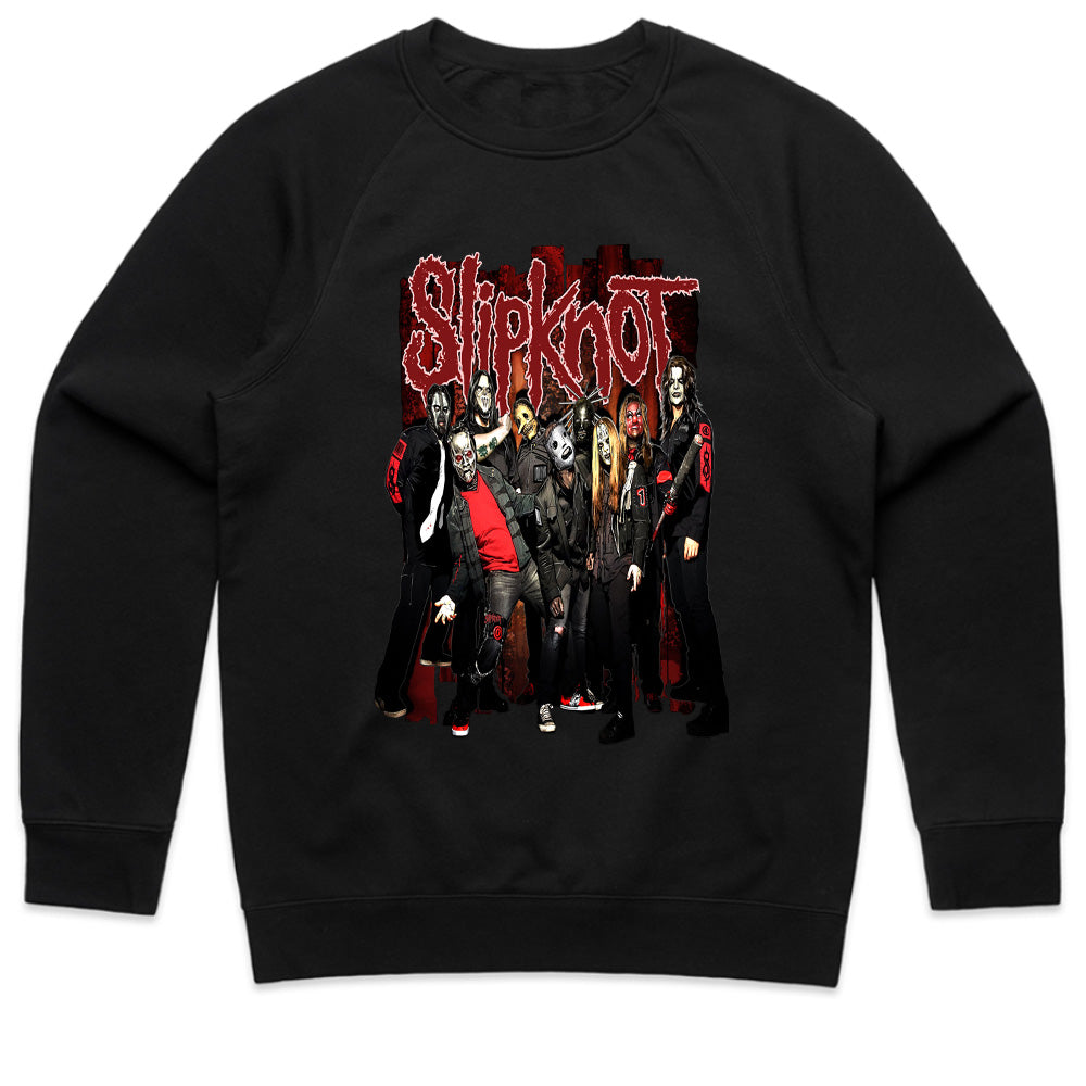 Slipknot Full Band Group Photo T-Shirt – Heavy Metal Legends