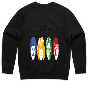 The Beatles "Color Pop Faces" T-Shirt – Retro Psychedelic Rock Tribute