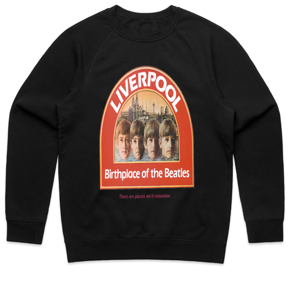 The Beatles "Liverpool Birthplace" Vintage T-Shirt – Classic Rock Heritage Tribute