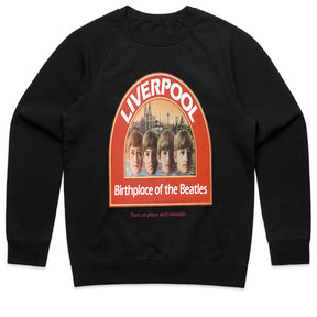 The Beatles "Liverpool Birthplace" Vintage T-Shirt – Classic Rock Heritage Tribute