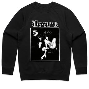 The Doors Classic Black & White Band Photo T-Shirt – Vintage Rock Tribute