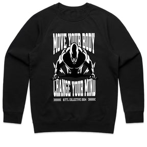"Move Your Body, Change Your Mind" Motivational Gym T-Shirt – Mind & Muscle Connection