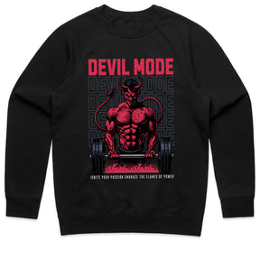 "Devil Mode" Hardcore Gym T-Shirt – Unleash Your Inner Beast
