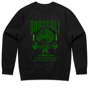 "Broccoli Gains" Funny Gym T-Shirt – Strong & Crunchy Workout Motivation