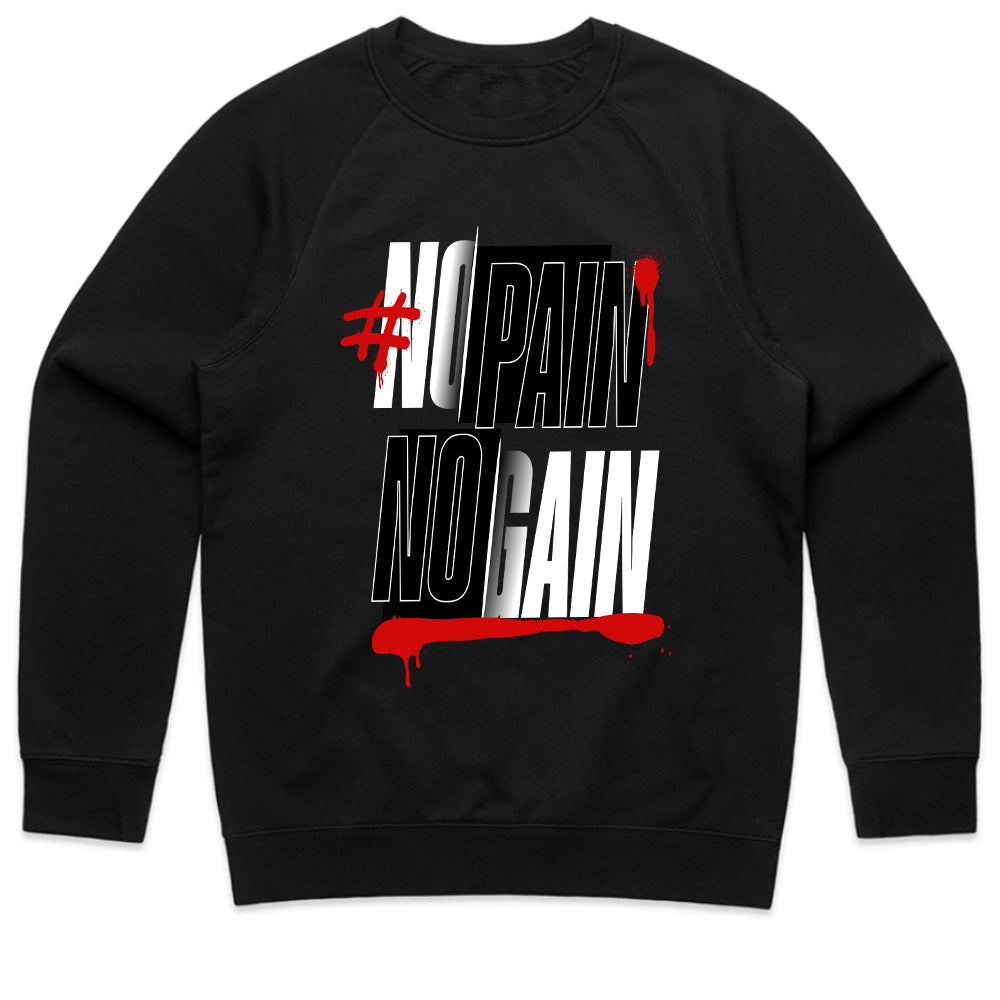"#NoPainNoGain Hardcore Gym T-Shirt – Push Through the Struggle