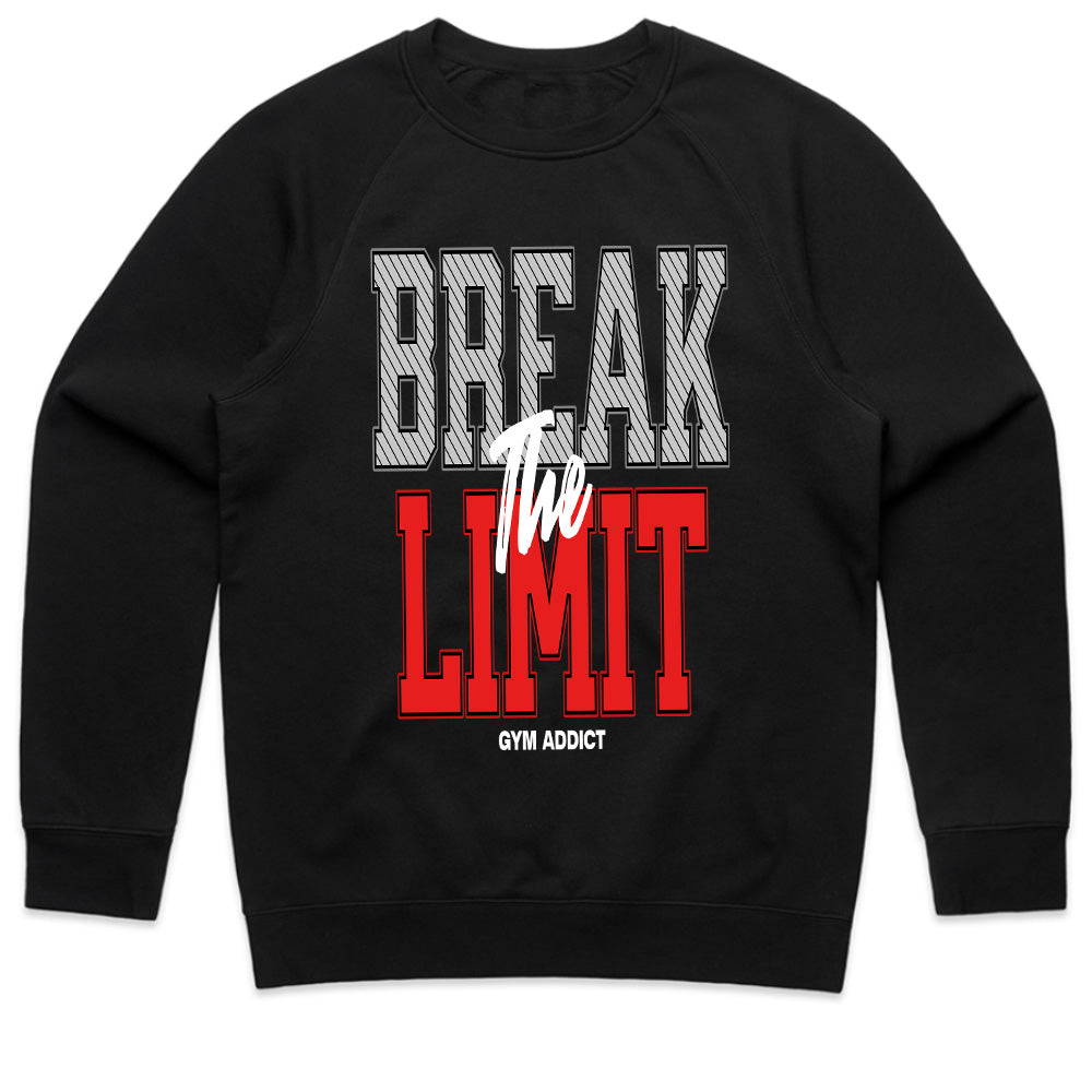 "Break the Limit" Gym Addict Motivational T-Shirt – Push Beyond Boundaries