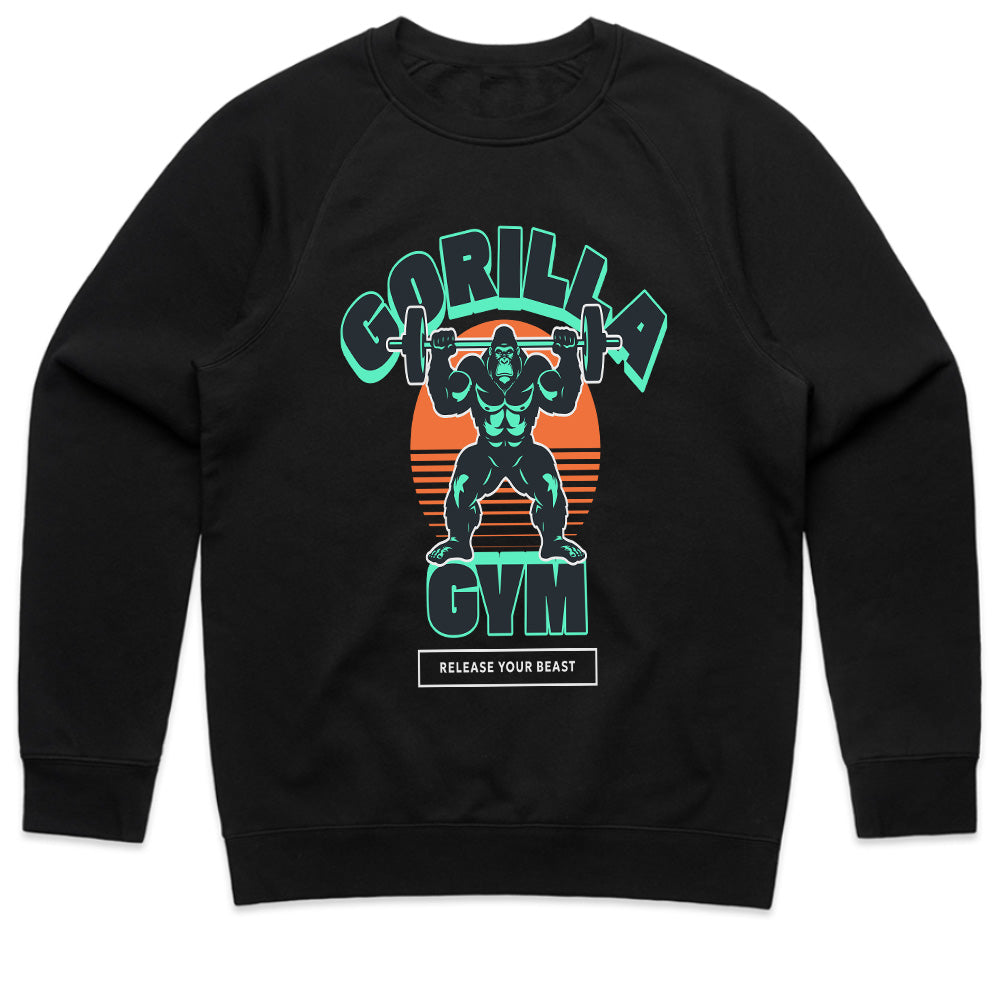 "Gorilla Gym" Powerlifting T-Shirt – Unleash Your Inner Beast