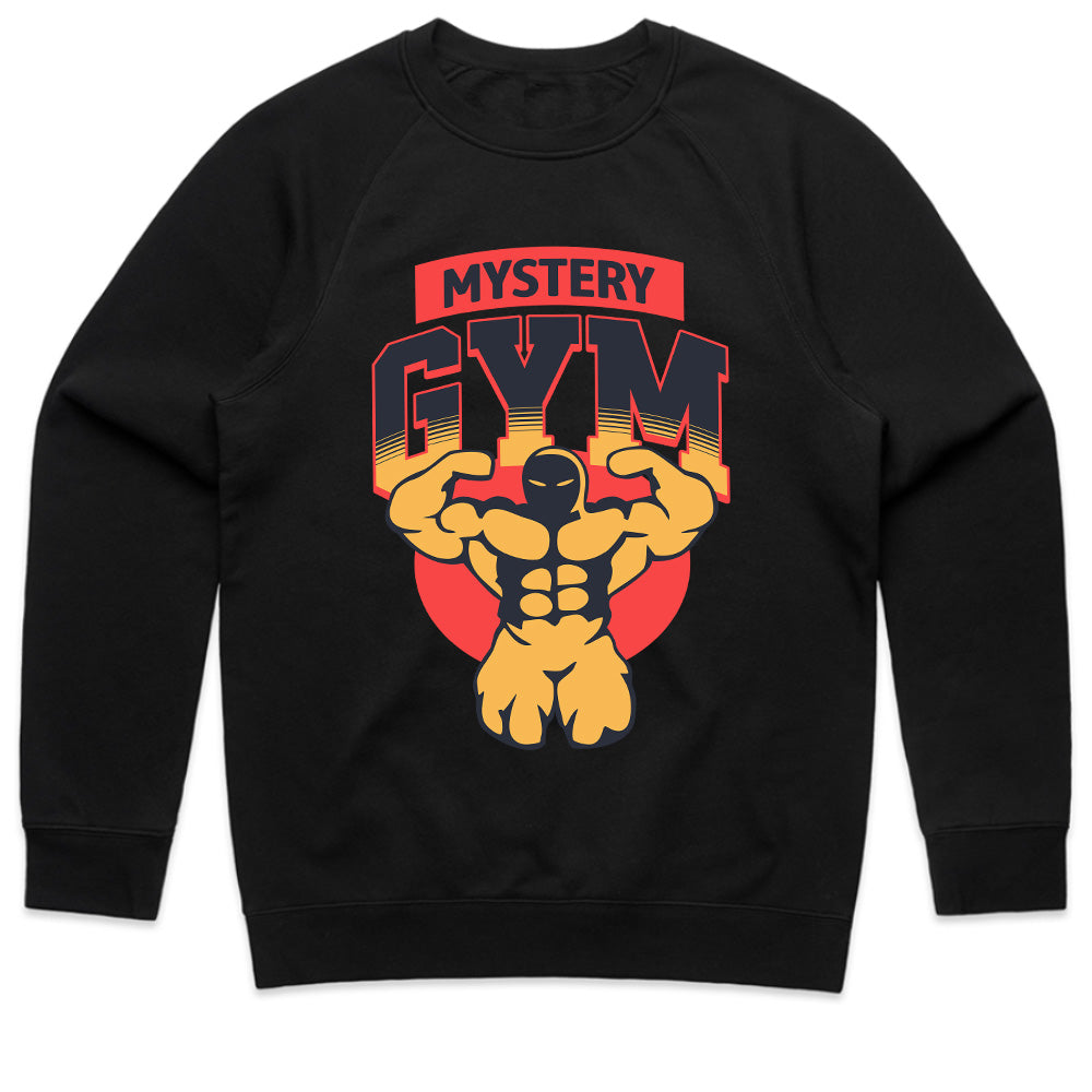 "Mystery Gym" Muscle-Building T-Shirt – Bold Fitness & Bodybuilding Tee