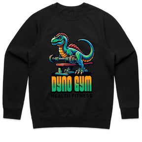 "Dyno Gym" Dinosaur Fitness T-Shirt – Fun & Motivational Workout Tee