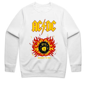 AC/DC "Highway to Hell" Fiery Tribute Graphic T-Shirt