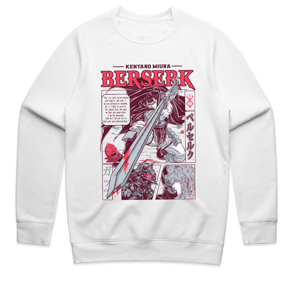 Berserk Kentaro Miura Tribute T-Shirt – Guts & The Dragonslayer Dark Fantasy Graphic Tee
