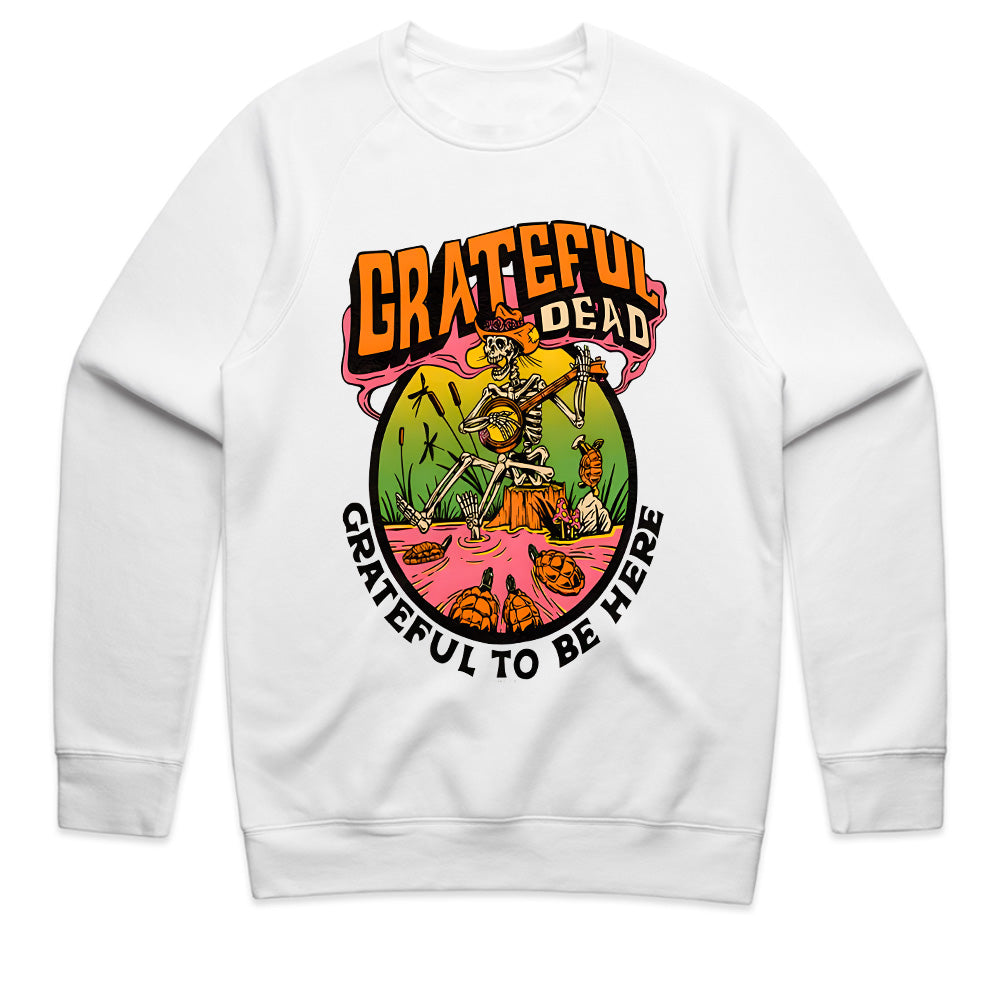 Grateful Dead Swamp Skeleton T-Shirt – Retro Psychedelic Jam Band Tee