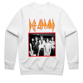 Def Leppard Classic Band Photo T-Shirt – Vintage Hard Rock & Metal Tee