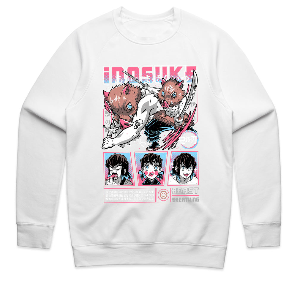 Demon Slayer Inosuke T-Shirt – Beast Breathing Anime Graphic Tee