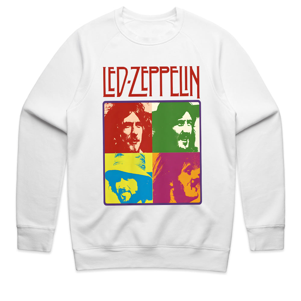 Led Zeppelin Pop Art Portrait T-Shirt