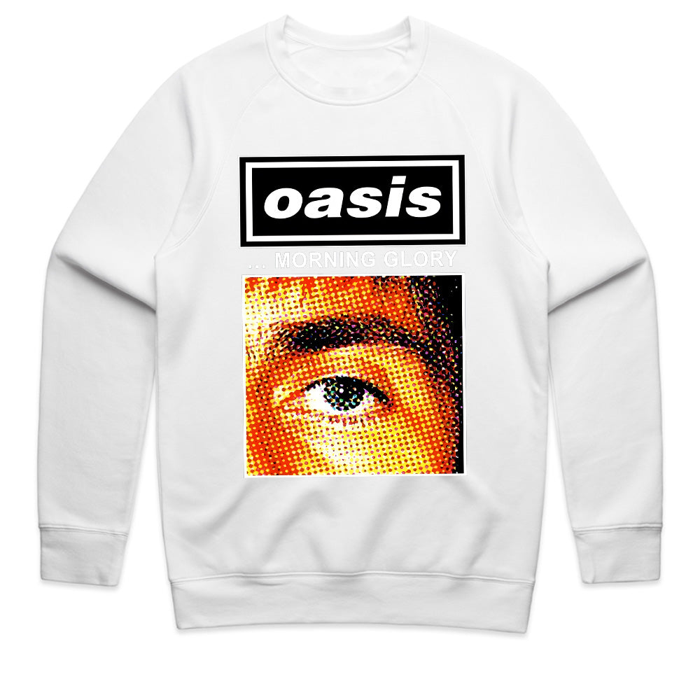 Oasis "Morning Glory" Pop Art T-Shirt – Britpop Classic Tribute