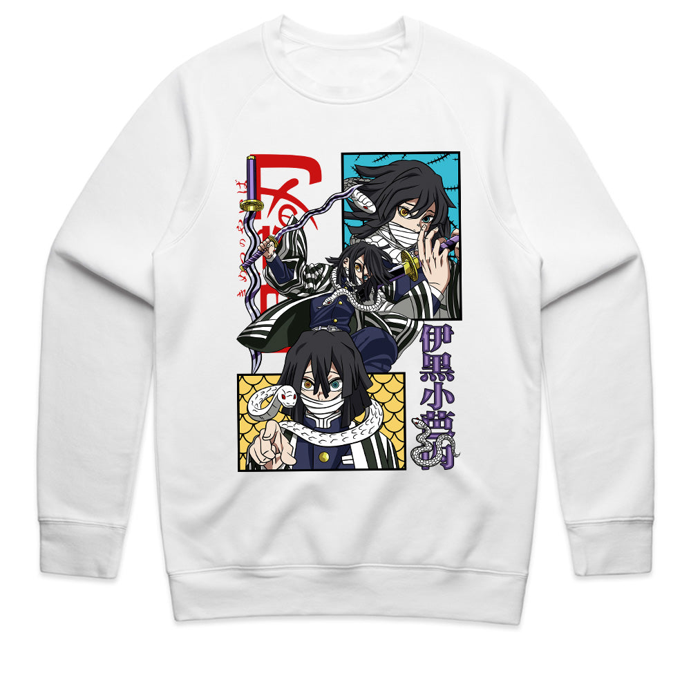 Demon Slayer Obanai Iguro T-Shirt – Serpent Hashira Warrior