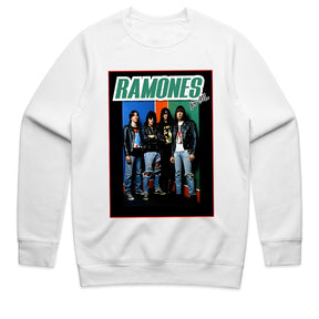 Ramones "For All" T-Shirt – Vintage Punk Rock Band Photo Tee