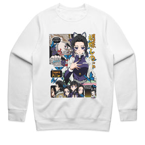 Shinobu Kocho Insect Pillar T-Shirt – Demon Slayer Manga Panel Design