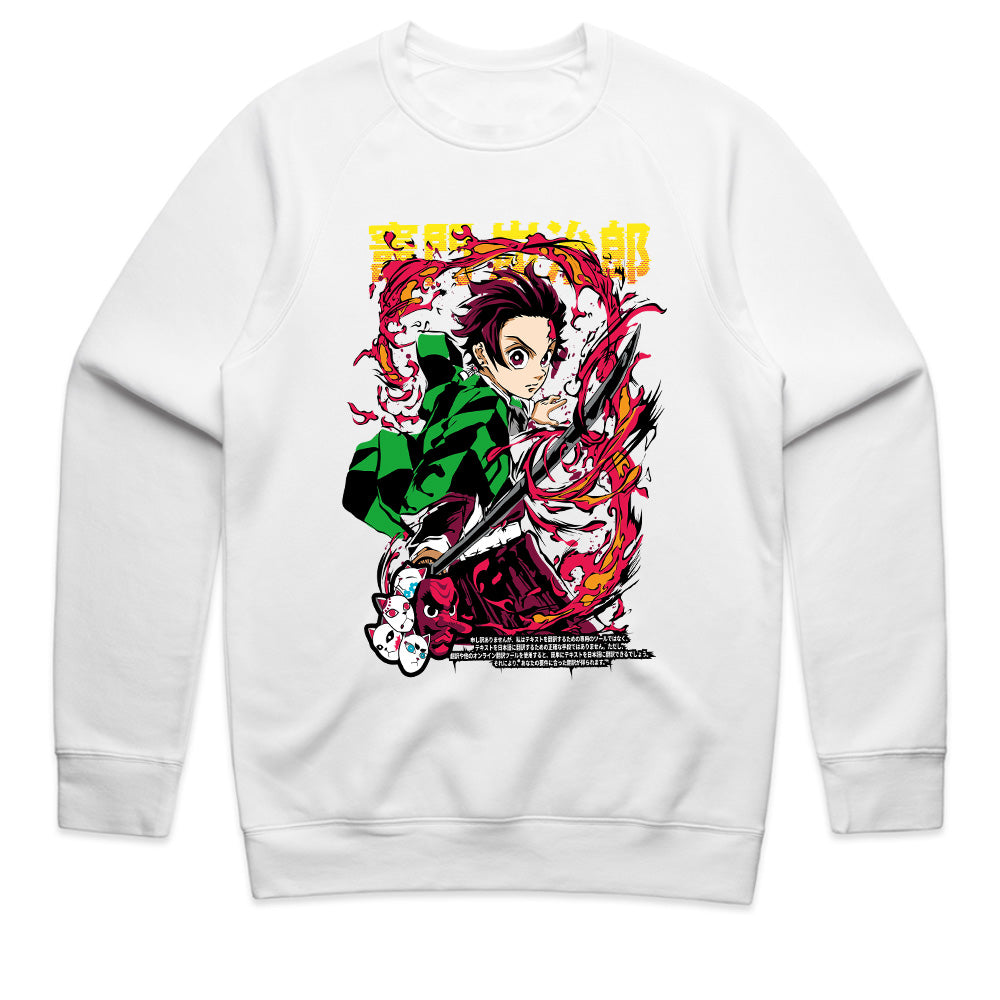 Tanjiro Kamado "Flame Breathing" T-Shirt – Demon Slayer Anime Battle Tee