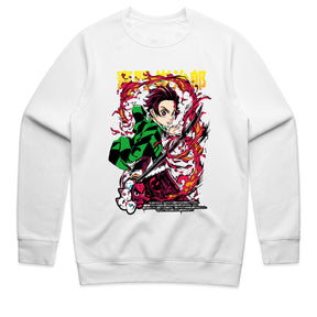 Tanjiro Kamado "Flame Breathing" T-Shirt – Demon Slayer Anime Battle Tee