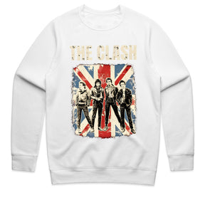 The Clash Vintage Union Jack Punk Rock T-Shirt