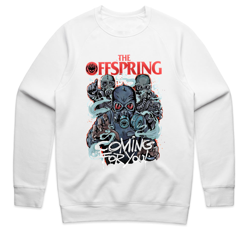The Offspring "Coming for You" Gas Mask Soldiers Punk Rock T-Shirt