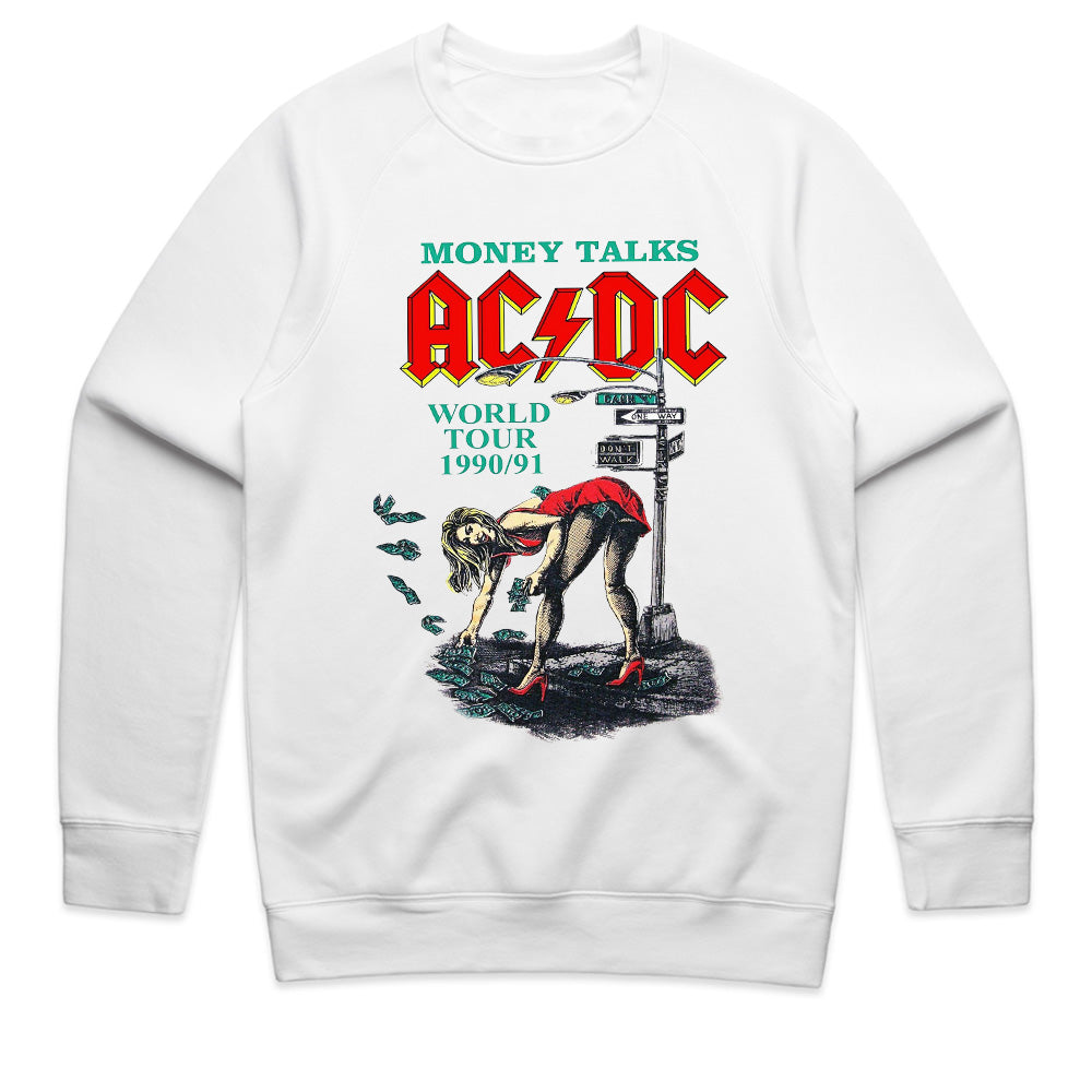 AC/DC "Money Talks" 1990/91 World Tour Vintage Graphic T-Shirt
