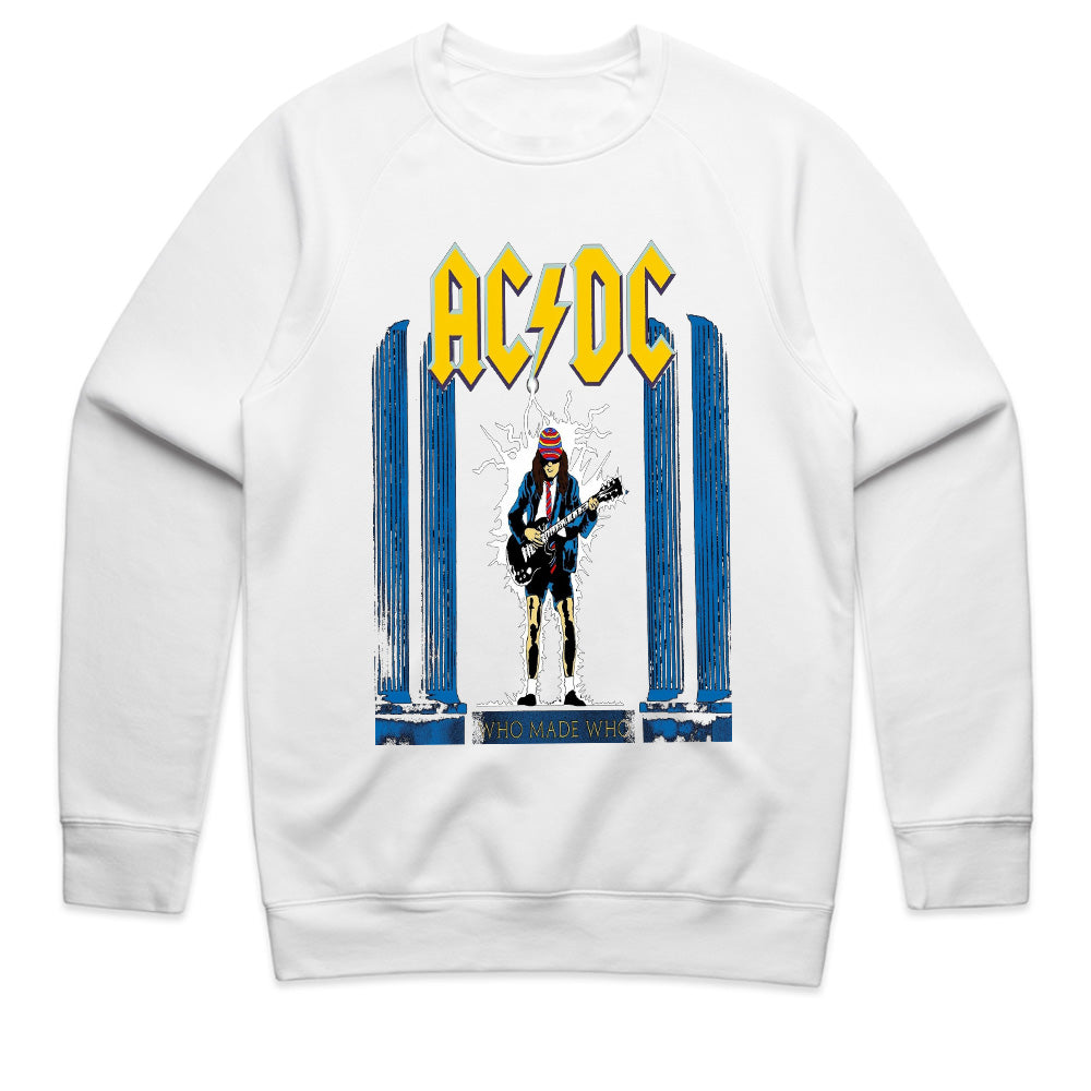 AC/DC "Who Made Who" Classic Album Tribute Graphic T-Shirt