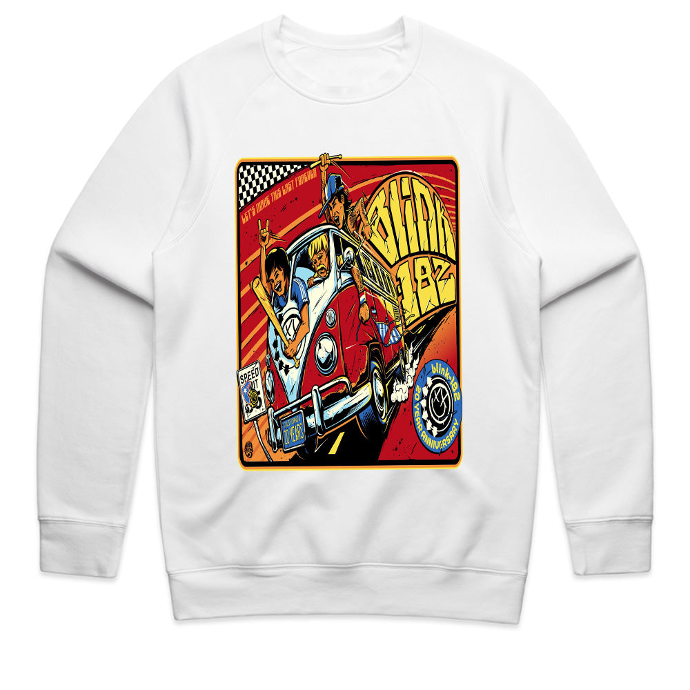 Blink-182 Road Trip T-Shirt – Retro Punk Rock Tour Tee