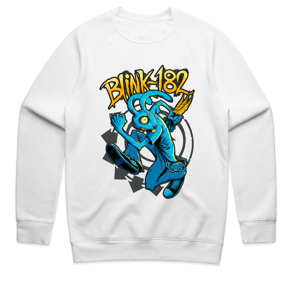 Blink-182 Punk Rock Rabbit Graphic T-Shirt – Edgy Skater Style Tee