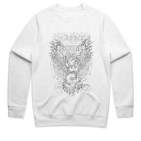 Deftones Mystical Owl & Skull T-Shirt – Dark Metal Aesthetic Tee