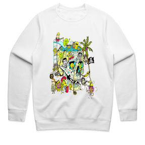Fall Out Boy "So Much (For) Stardust" Doodle Skull Graphic T-Shirt