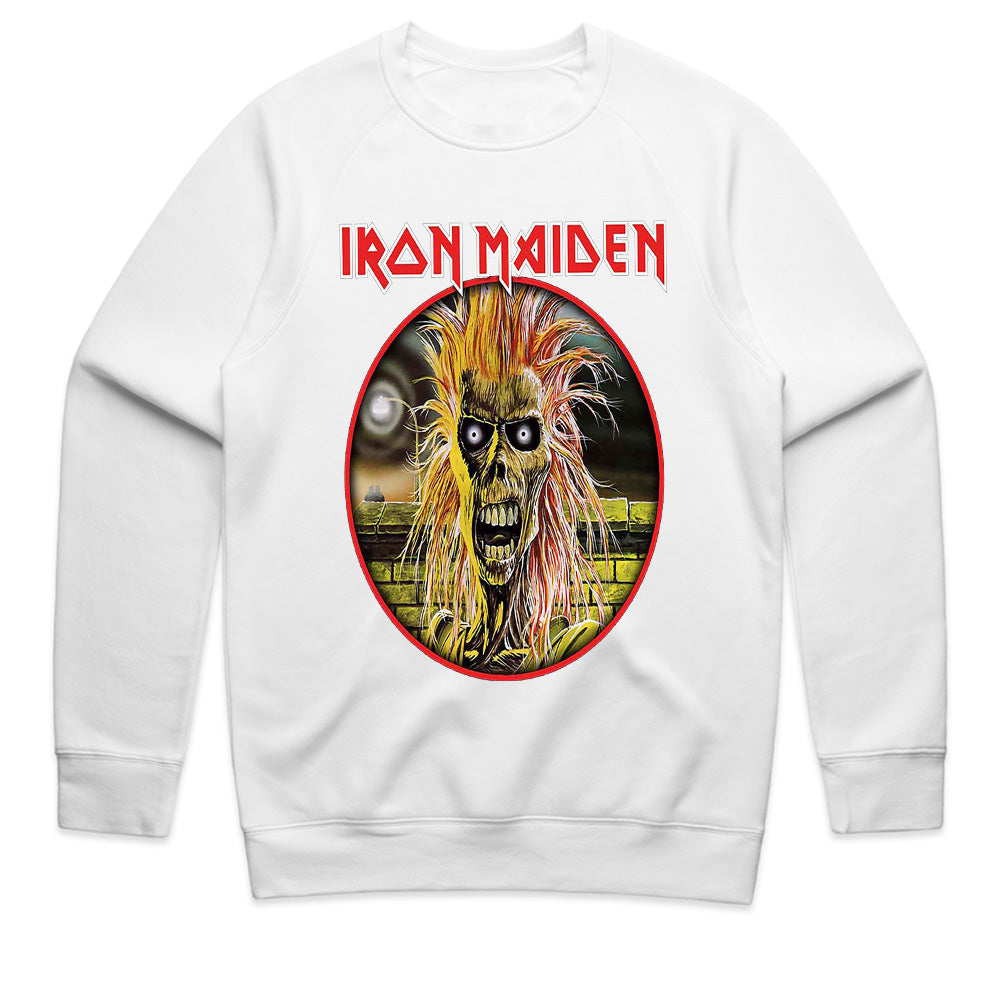 Iron Maiden "Eddie The Head" T-Shirt – Classic Heavy Metal Album Art Tee