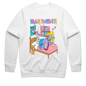 Iron Maiden Eddie Pastel Parody T-Shirt – Fun & Retro Cartoon Metal Tee