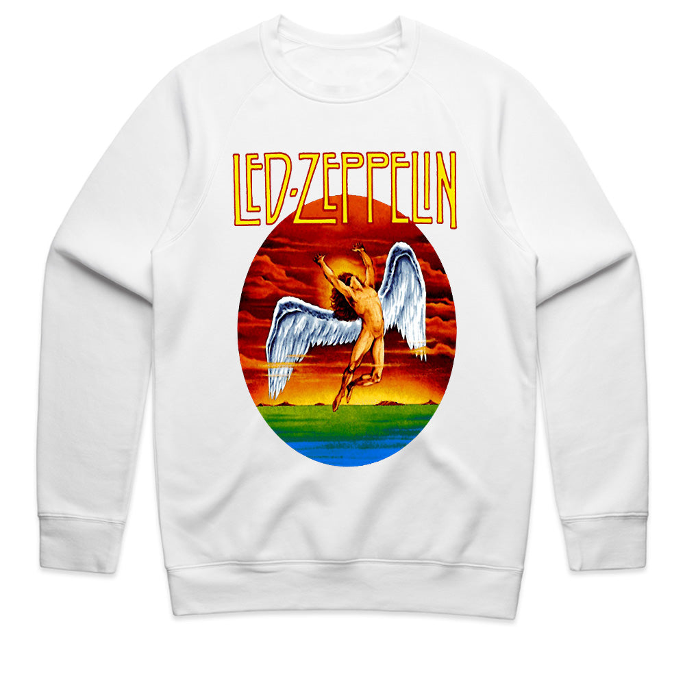 Led Zeppelin Swan Song T-Shirt – Classic Rock Angelic Artwork