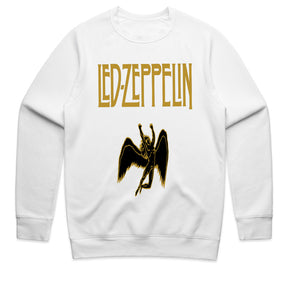 Classic Led Zeppelin T-Shirt – Iconic Band Logo & Angelic Figure