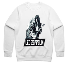 Led Zeppelin Classic Rock Duo T-Shirt – Iconic Live Performance Tribute
