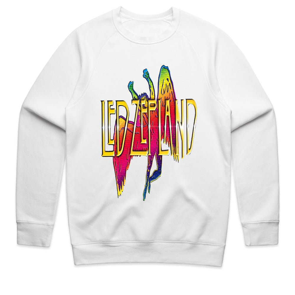 Led Zeppelin Psychedelic Art T-Shirt – Vibrant Retro Rock Design